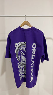 Reflect - purple oversized Tshirt