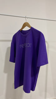 Reflect - purple oversized Tshirt